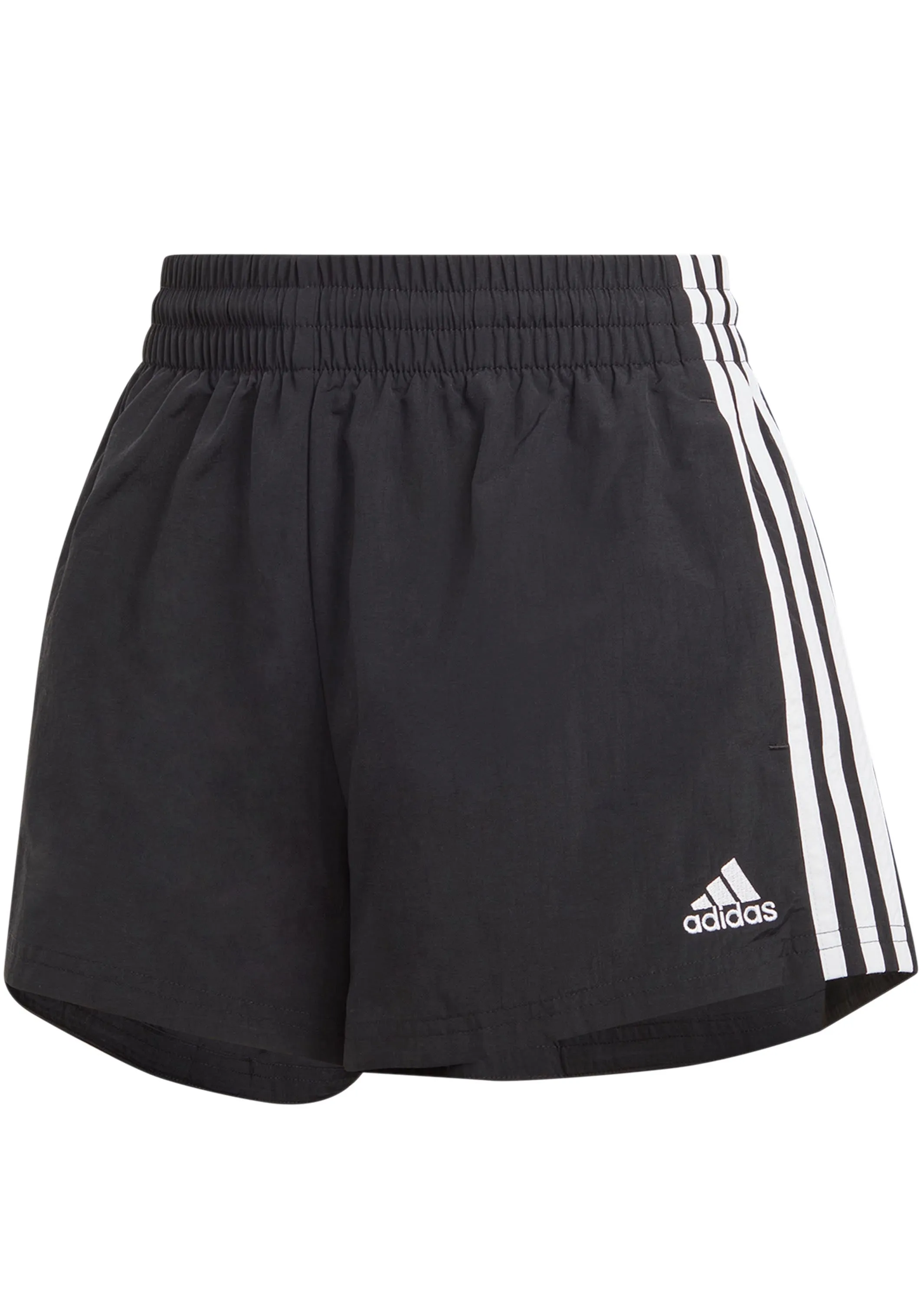 Adidas Womens Essentials 3-Stripes Woven Shorts <br> HT3397