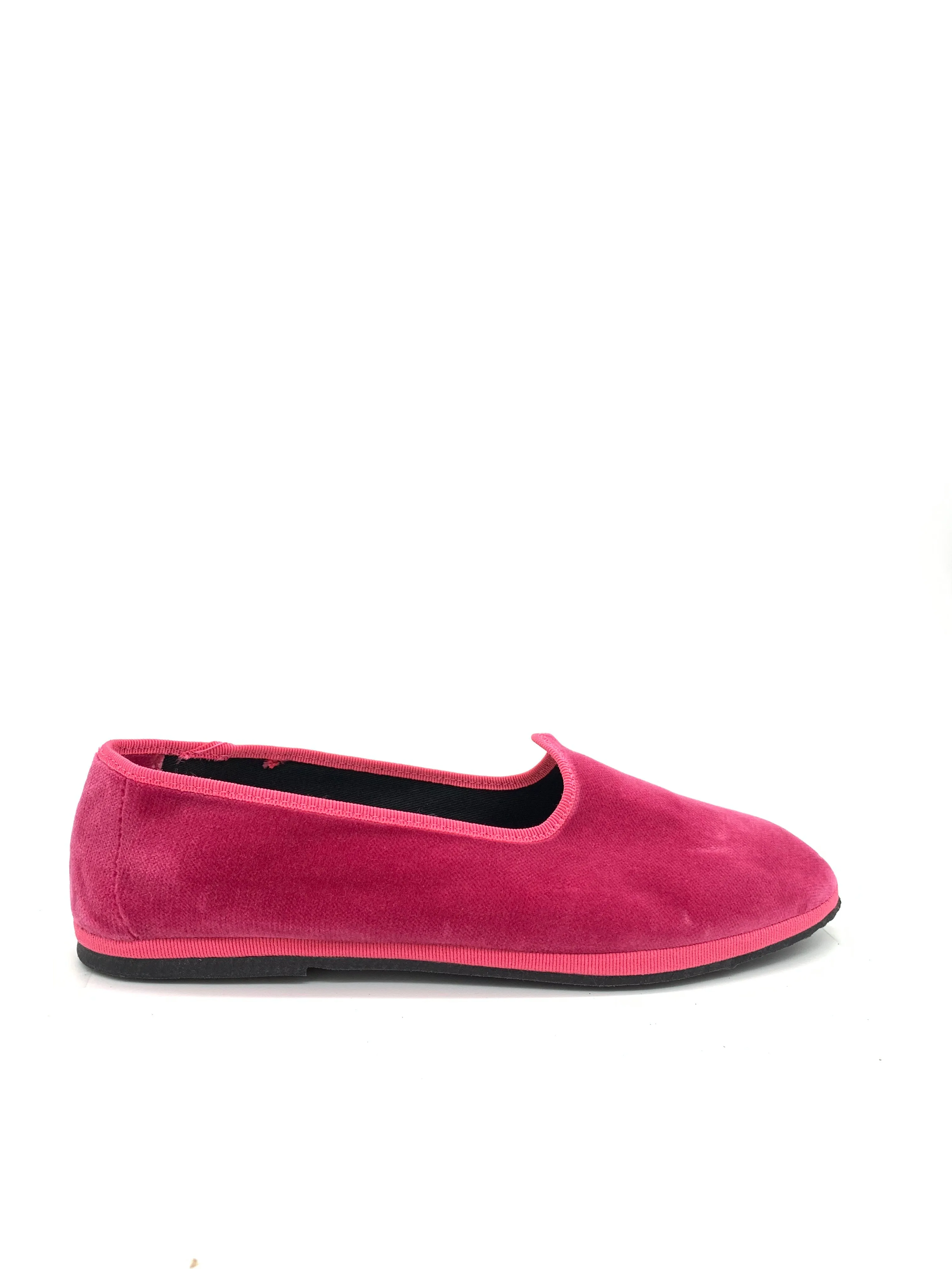 Alos Italian Velvet Loafer Shoes