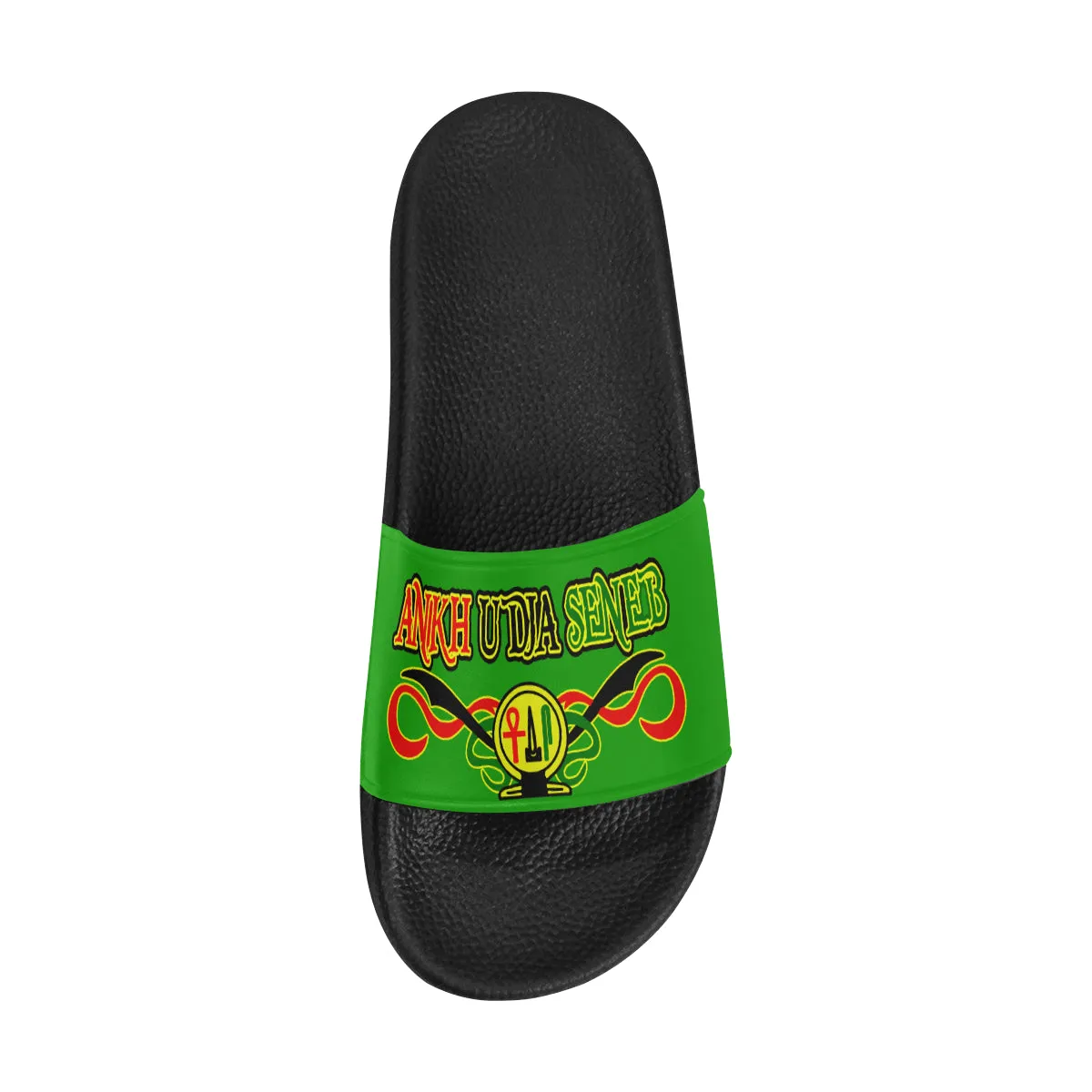 ANKH UDJA SENEB SHEN GREEN Men's Slide Sandals