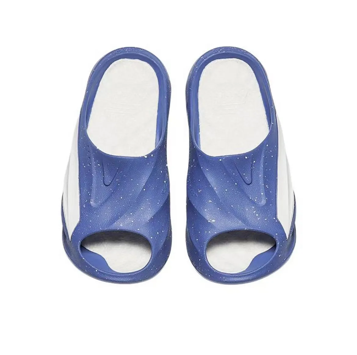 Anta Nitrogen Bubble Leisure Sports Recovery Slippers - Blue/White