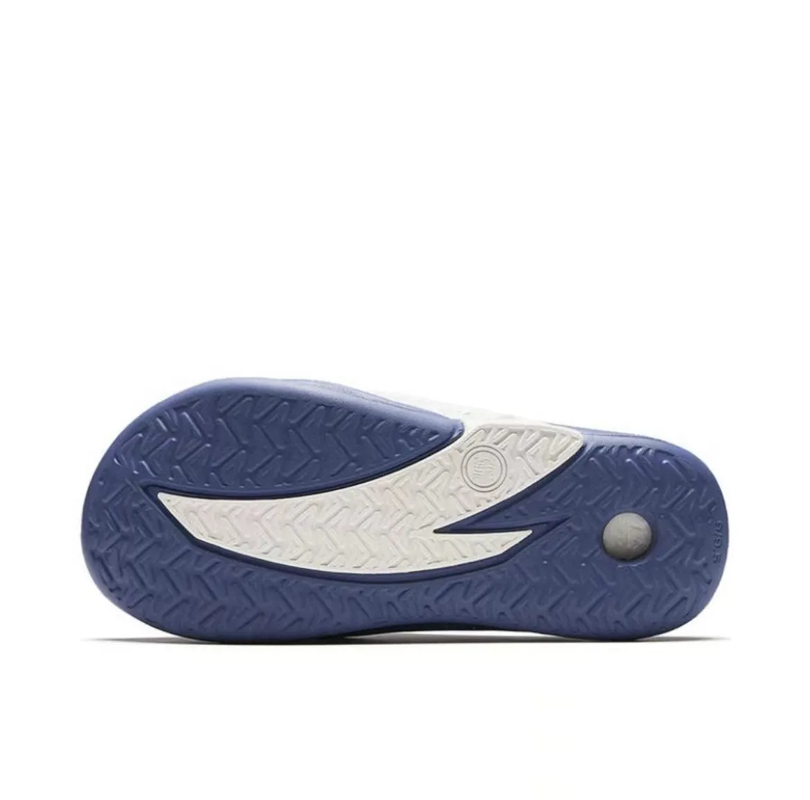 Anta Nitrogen Bubble Leisure Sports Recovery Slippers - Blue/White