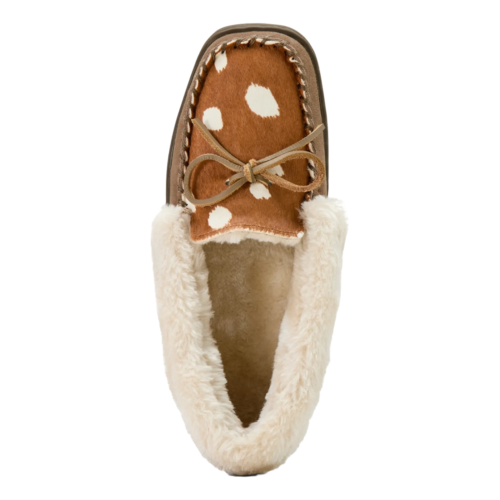 Ariat Ladies Ivy Chestnut Brown Moccasin Slippers AR4419-981