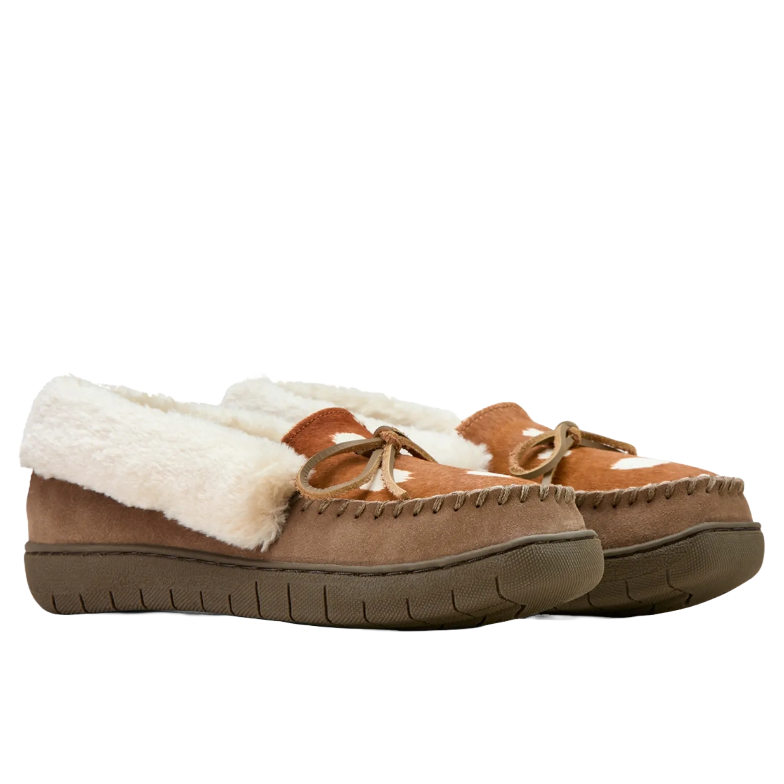 Ariat Ladies Ivy Chestnut Brown Moccasin Slippers AR4419-981