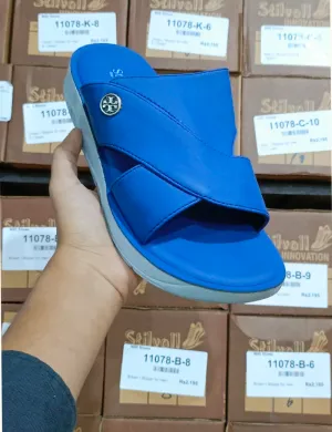 Blue | medicated soft imported slippers