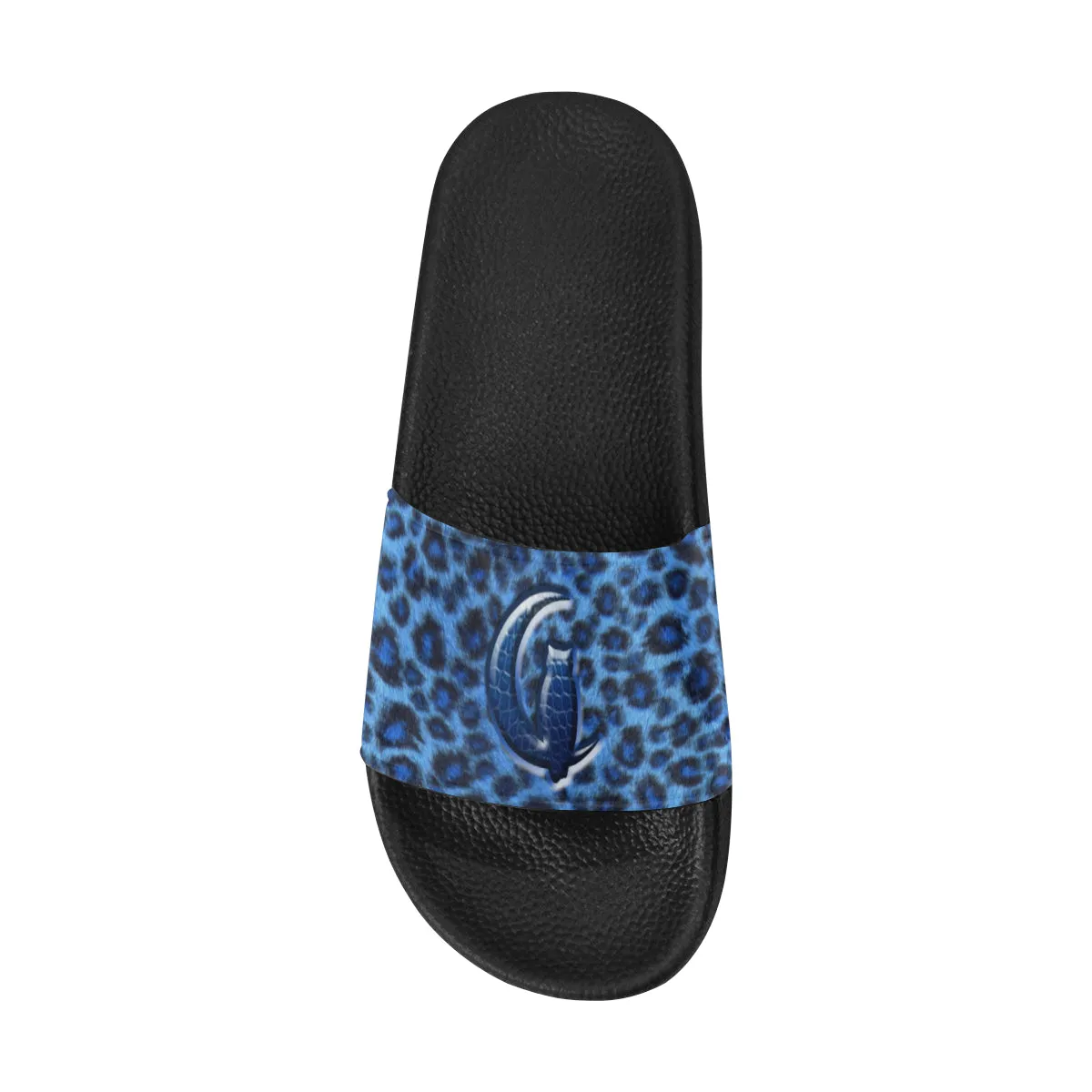 BLUE TIGER SKIN Women's Slide Sandals