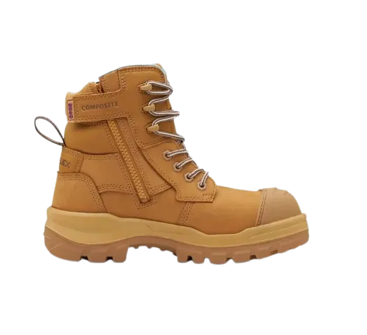 BLUNDSTONE 8860 Ladies RotoFlex Zip Safety Boot - Wheat