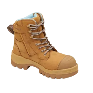 BLUNDSTONE 8860 Ladies RotoFlex Zip Safety Boot - Wheat