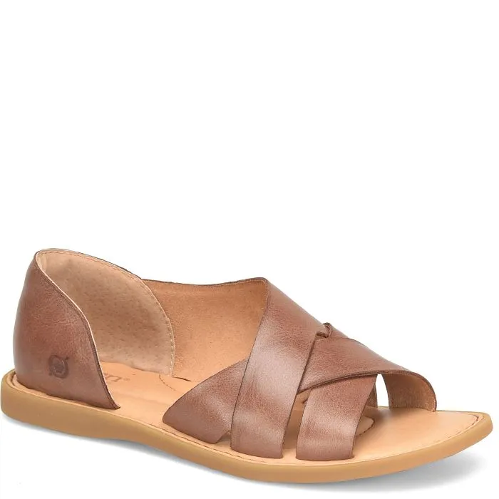 Born Ithica Brown Almond Women's Sandal