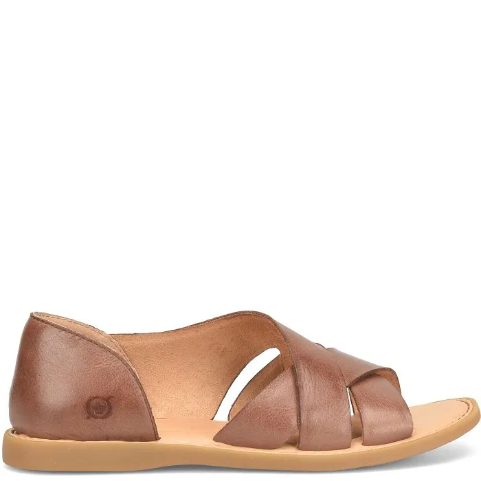 Born Ithica Brown Almond Women's Sandal