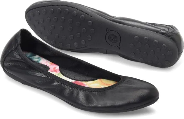 Born Women's Izzabella Ballet Flat - Black F14703