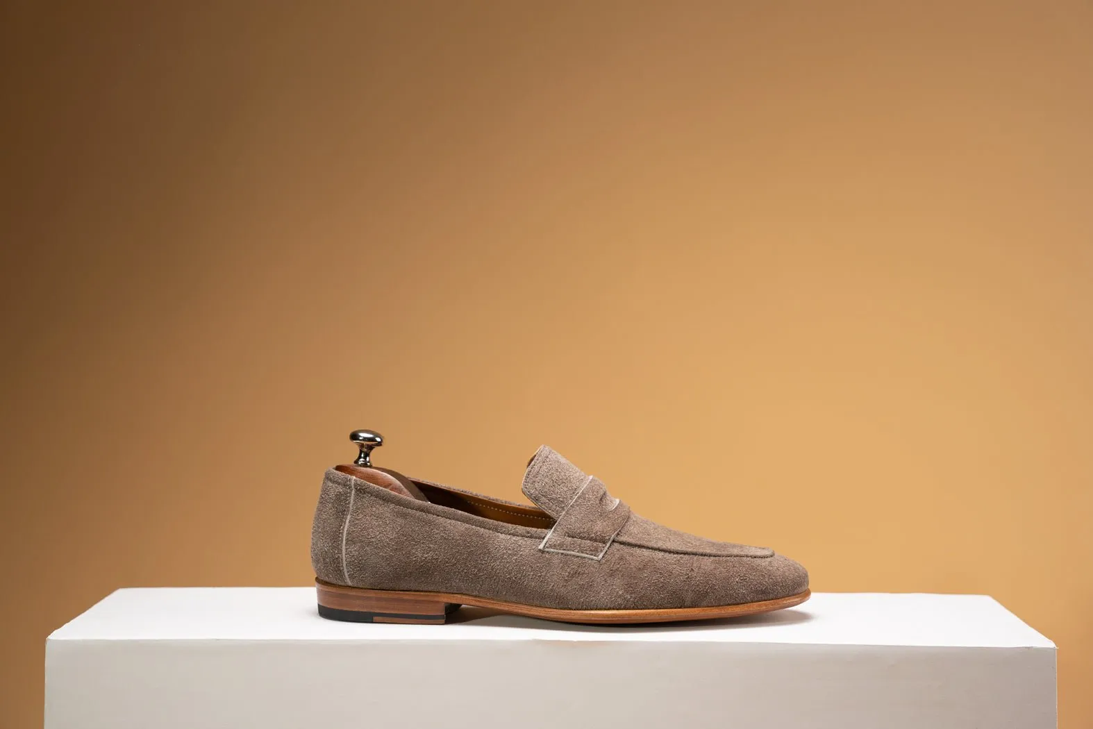 BOSPHORUS LEATHER LOAFER - CAPRICORN LIGHT