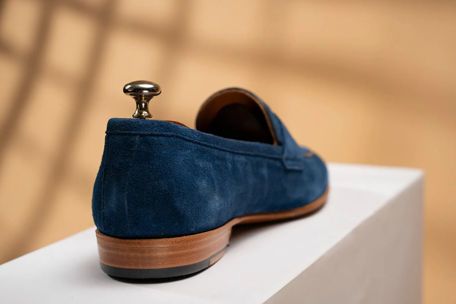 BOSPHORUS LEATHER LOAFER - MIDNIGHT