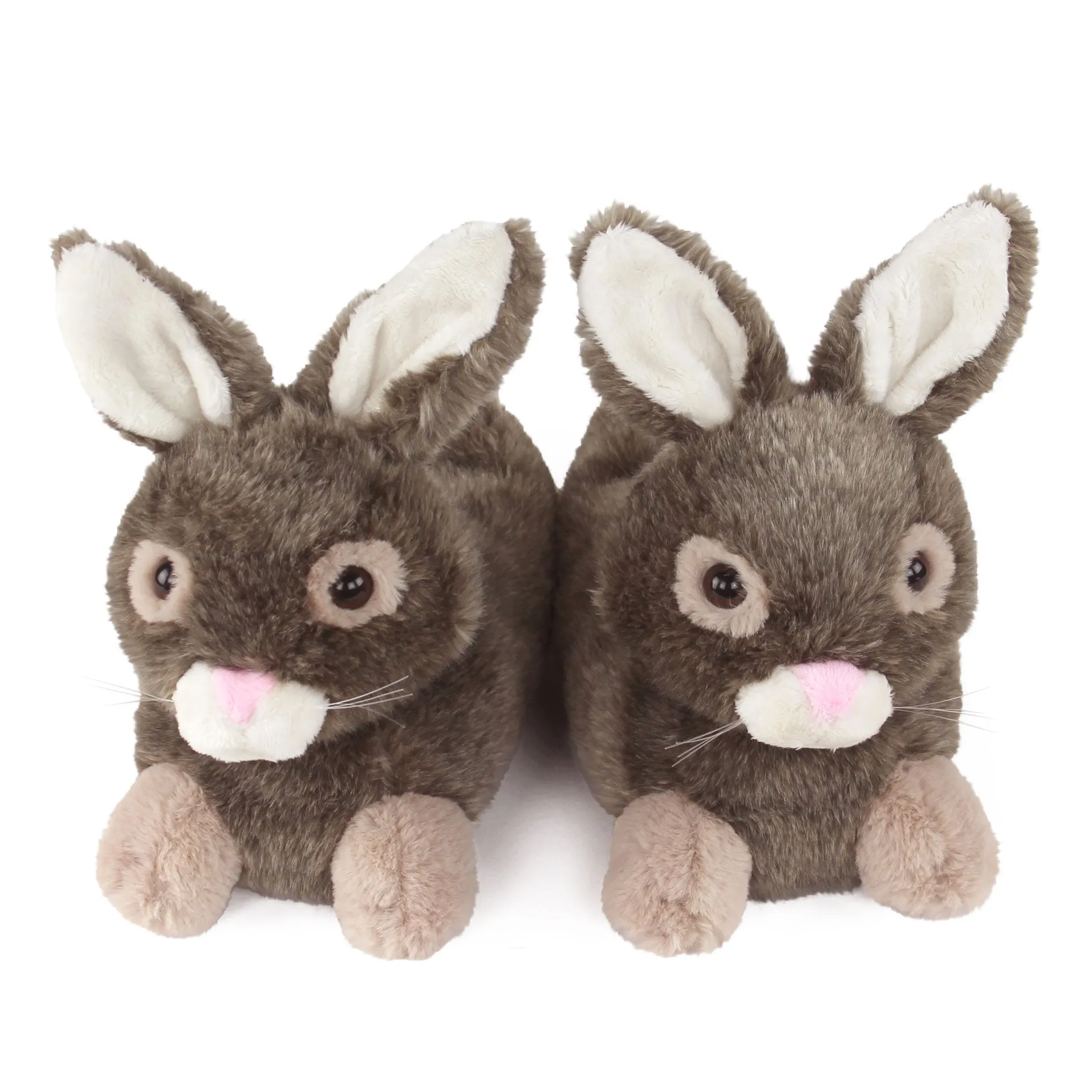 Brown Bunny Rabbit Slippers