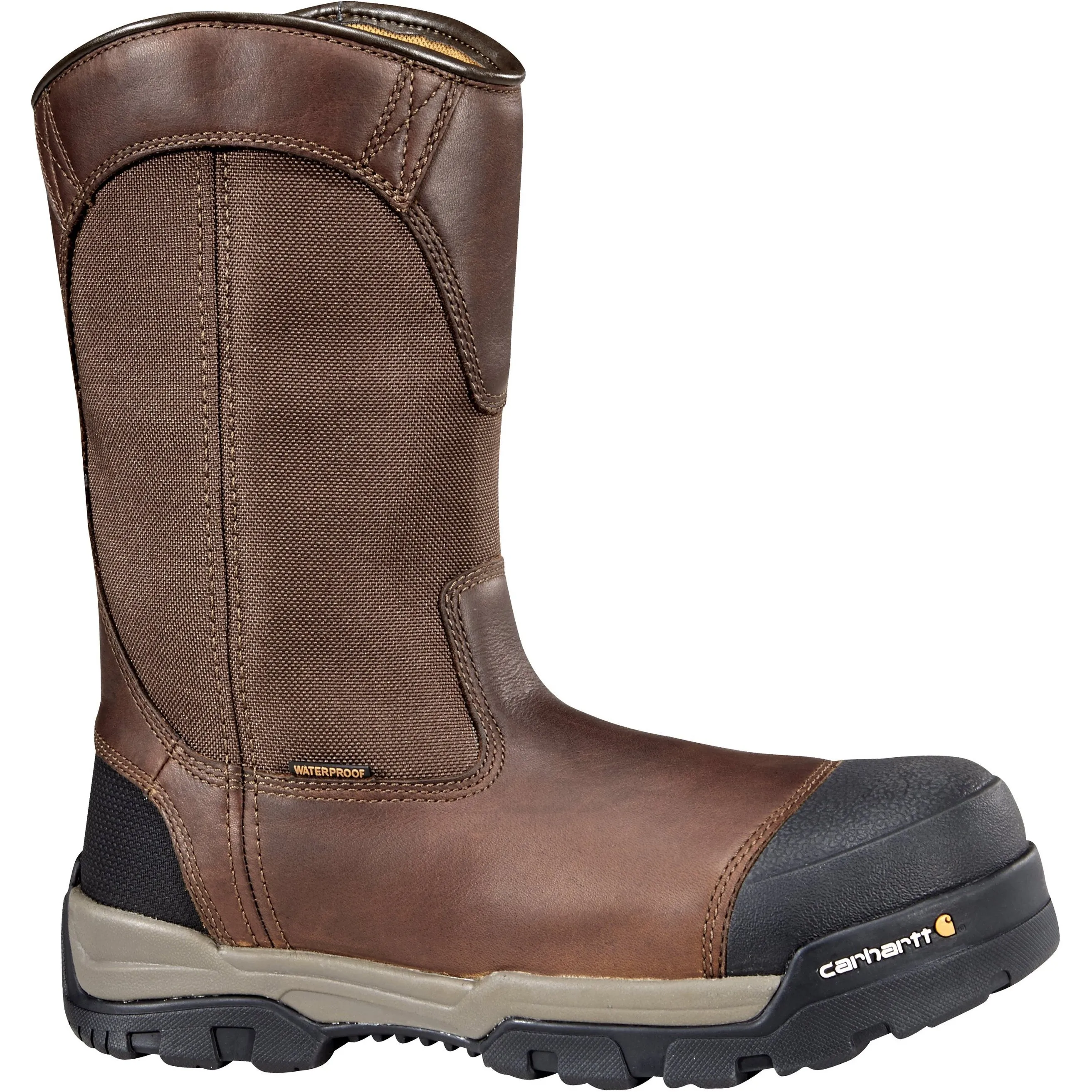 Carhartt Men's Ground Force 10" Comp Toe WP Wellington Work Boot CME1355