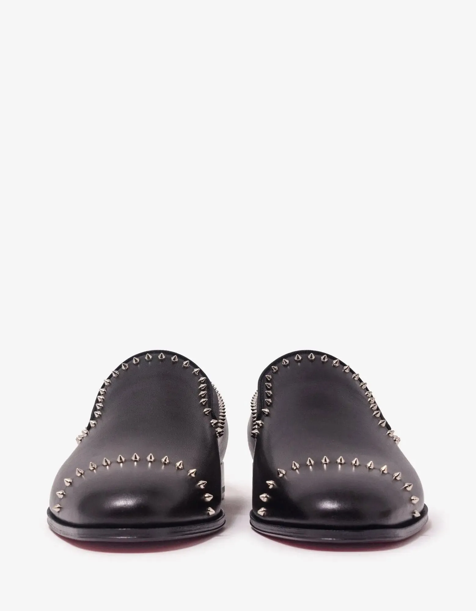 Christian Louboutin Dandy Cloo Flat Black Loafers -