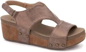 Corkys Women's Refreshing Wedge Sandal - Bronze 41-0142