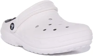 Crocs Classic Lined Clog In White