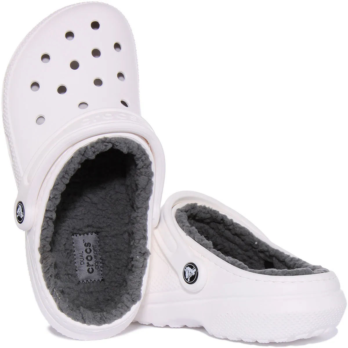 Crocs Classic Lined Clog In White