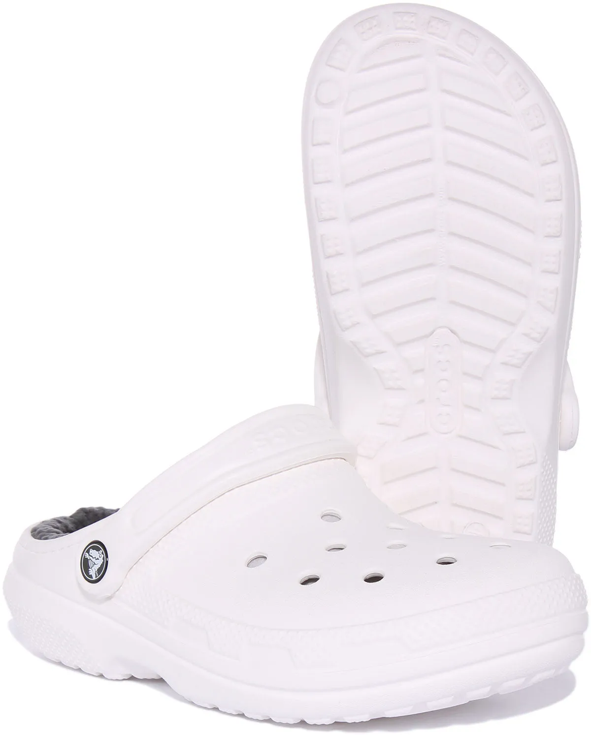 Crocs Classic Lined Clog In White