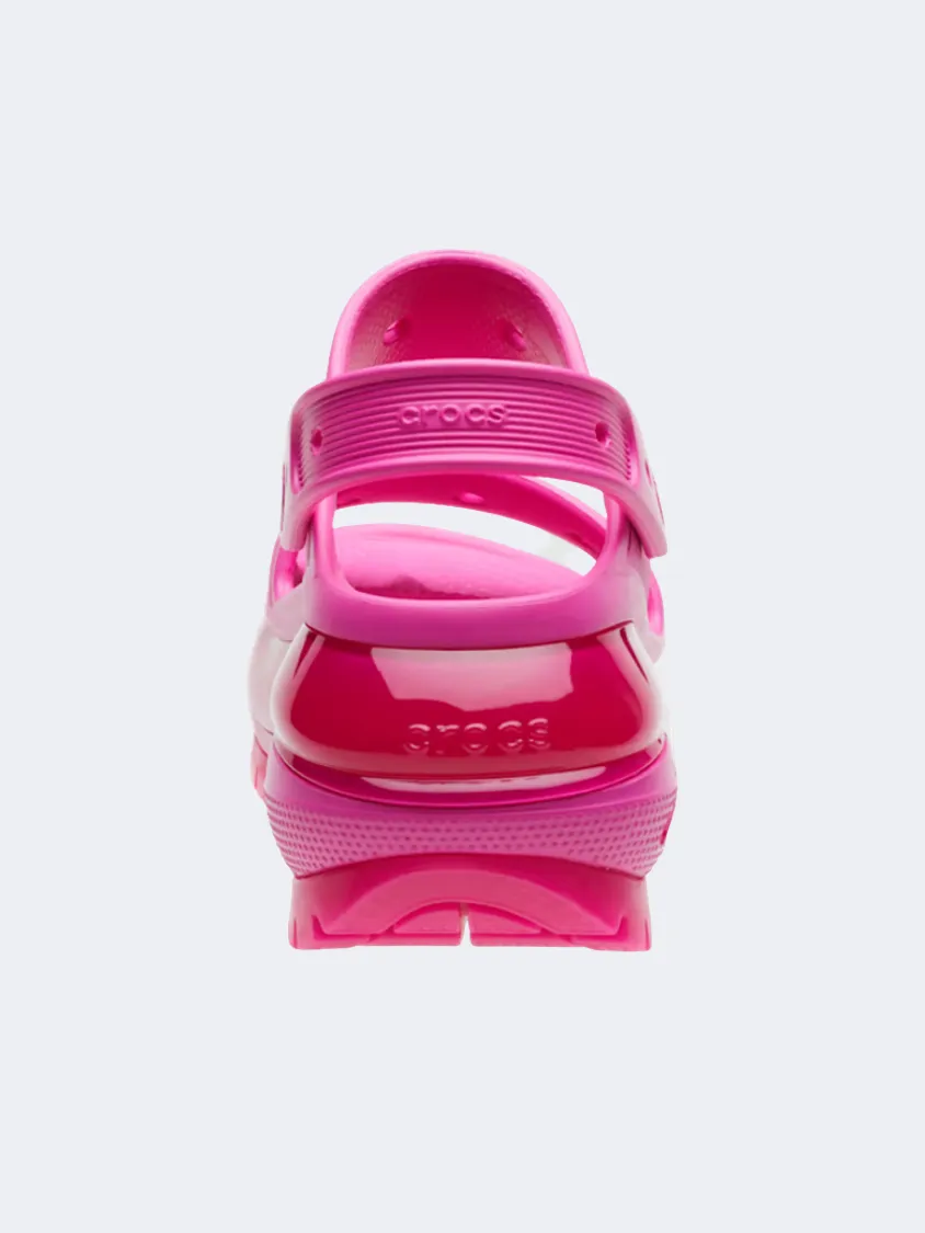 Crocs Classic Mega Crush Women Lifestyle Slippers Fuchsia