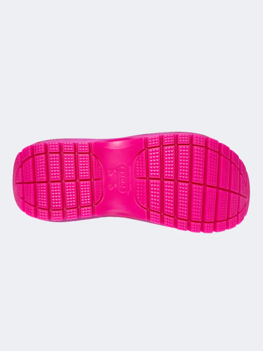 Crocs Classic Mega Crush Women Lifestyle Slippers Fuchsia