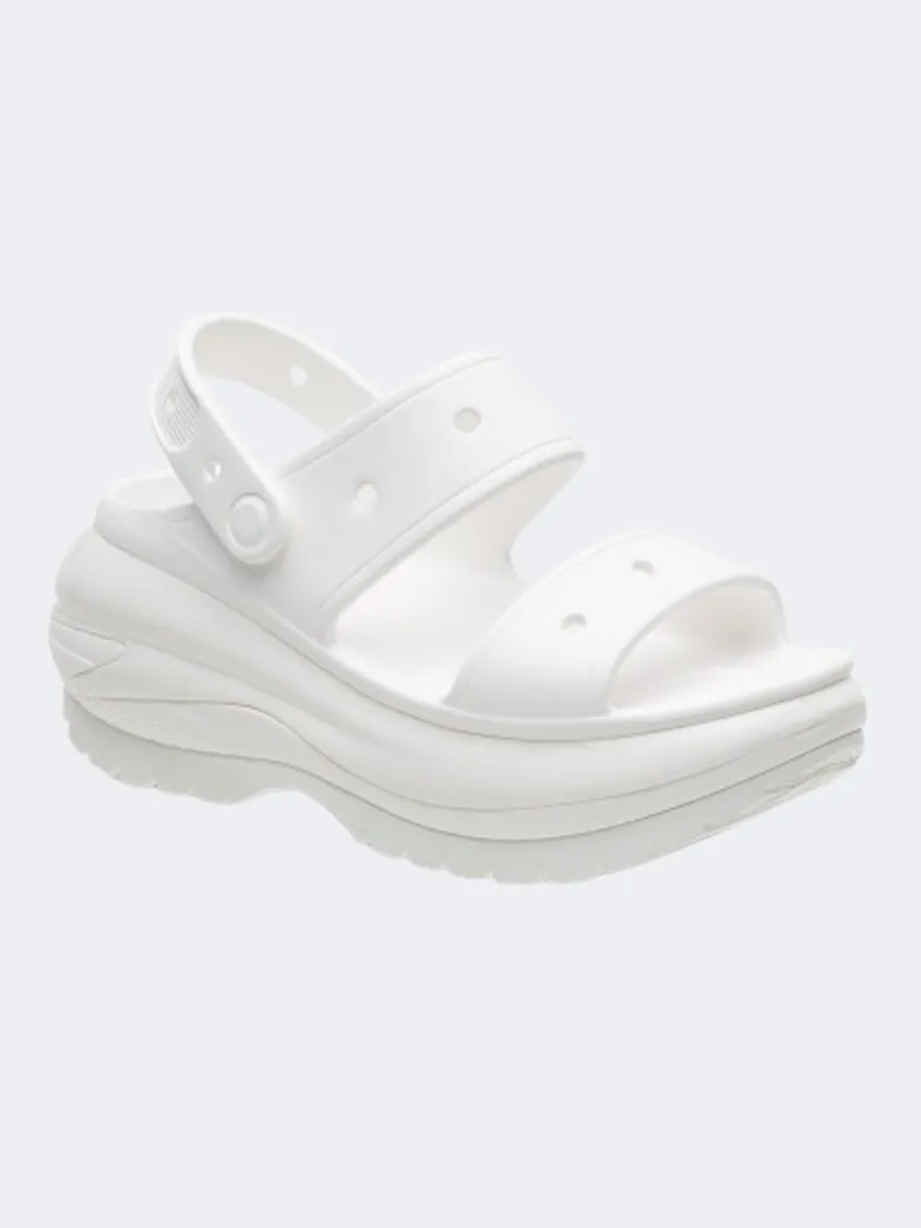 Crocs Classic Mega Crush Women Lifestyle Slippers White