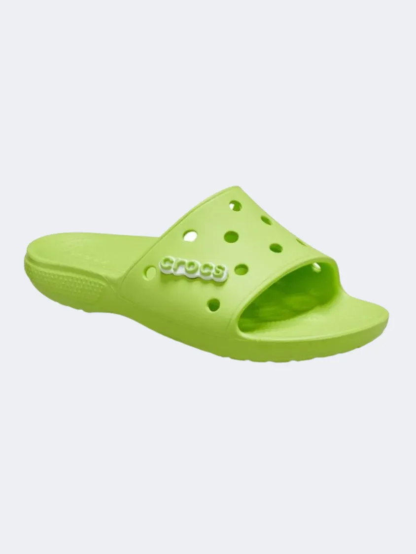 Crocs Classic Women Lifestyle Slippers Neon Green