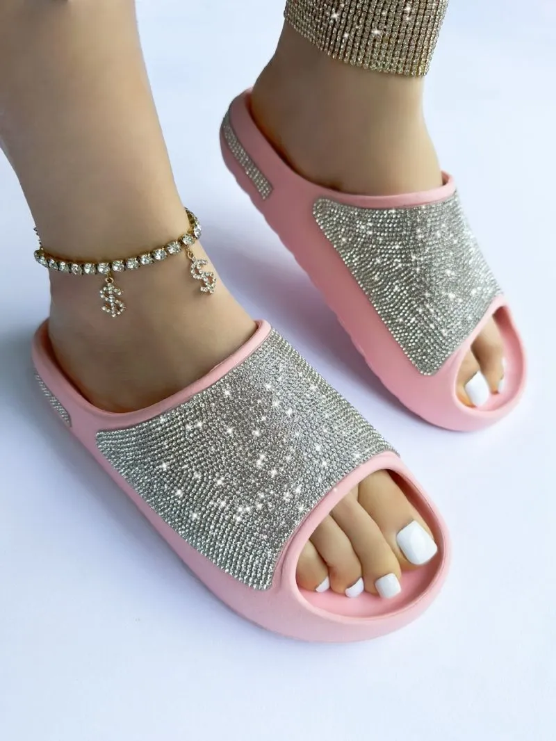 Diamond Soled Women's Slippers- King Stone Brothers and Co™️