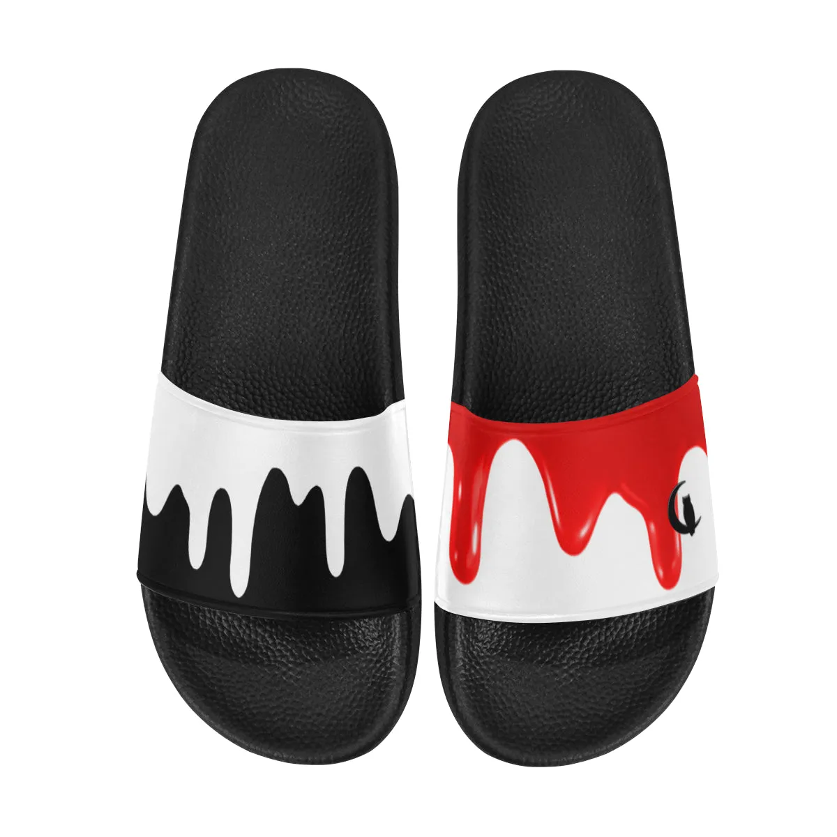 DRIPPIN RED Men's Slide Sandals