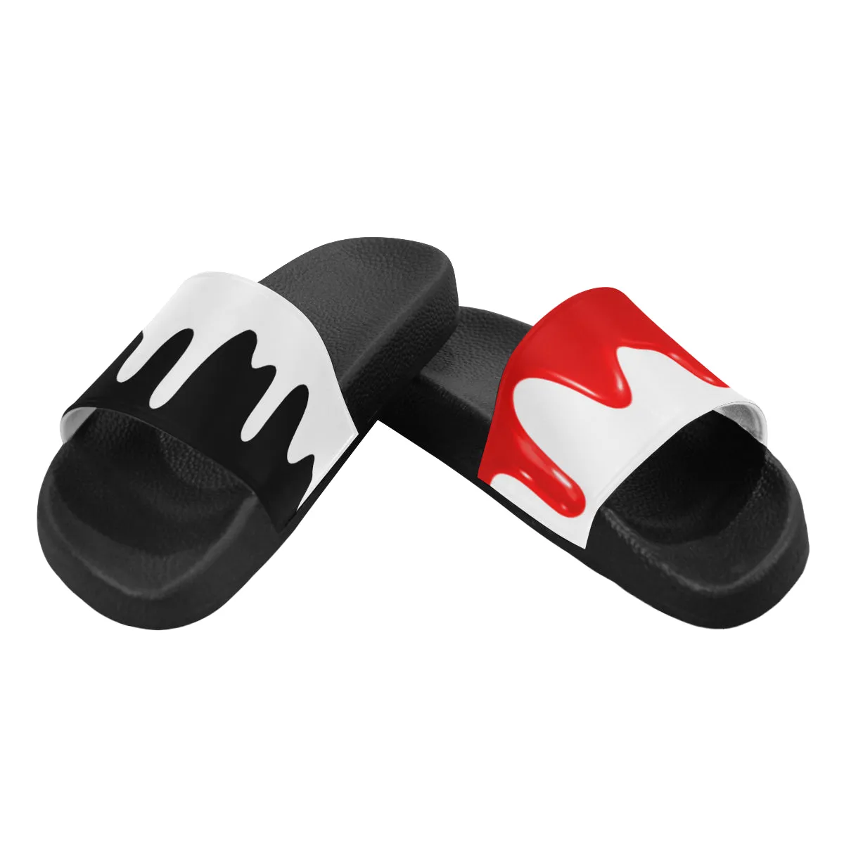 DRIPPIN RED Men's Slide Sandals