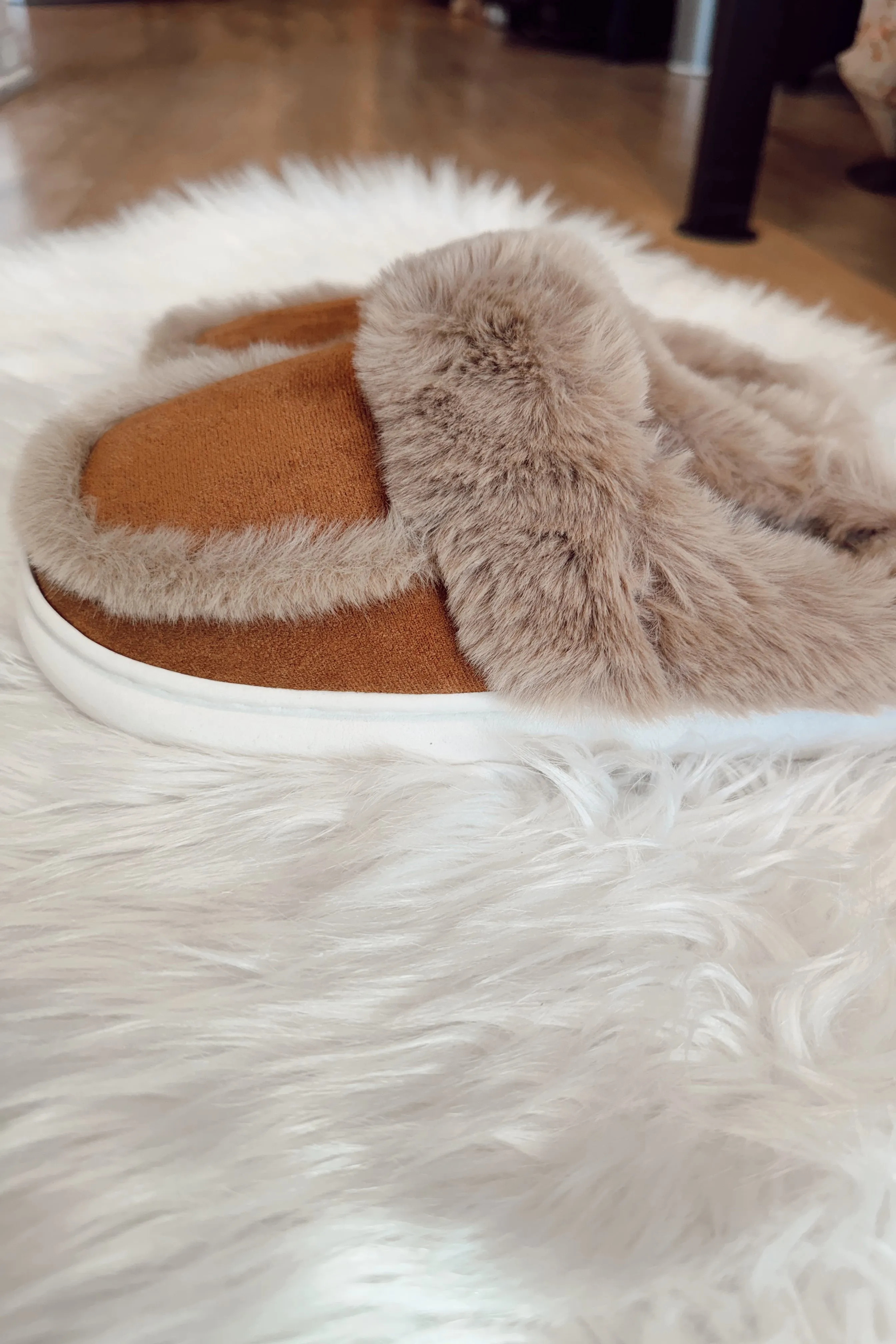 Frankie Faux Fur Slipper