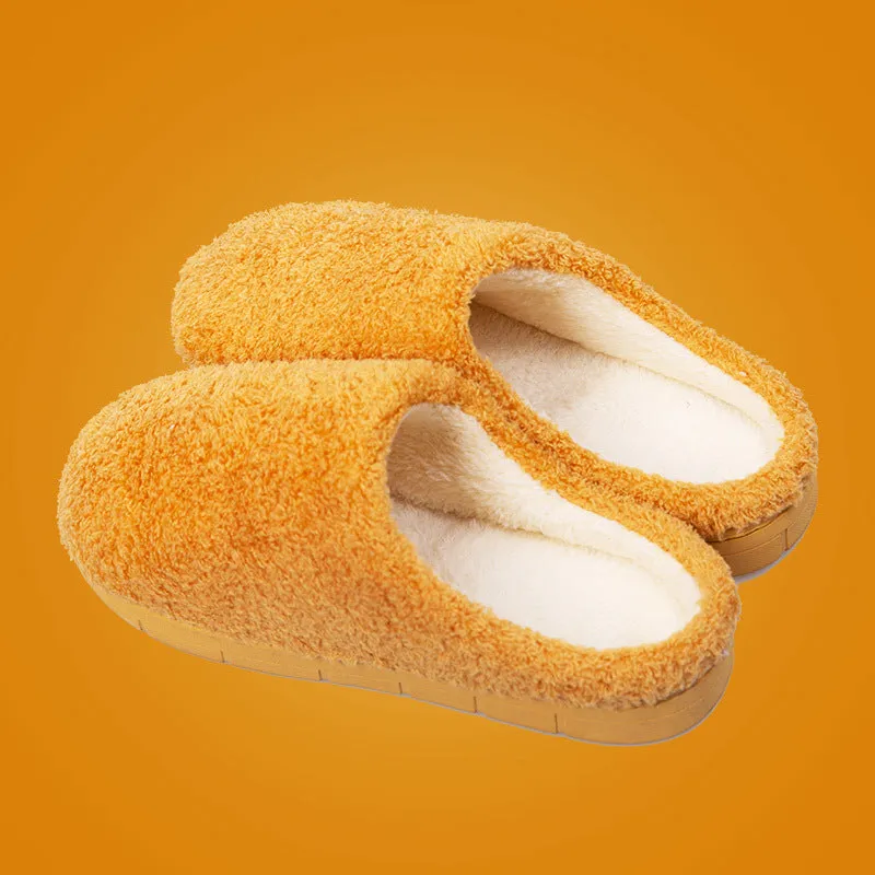 Furry Slippers Soft Winter Bedroom Slippers Women