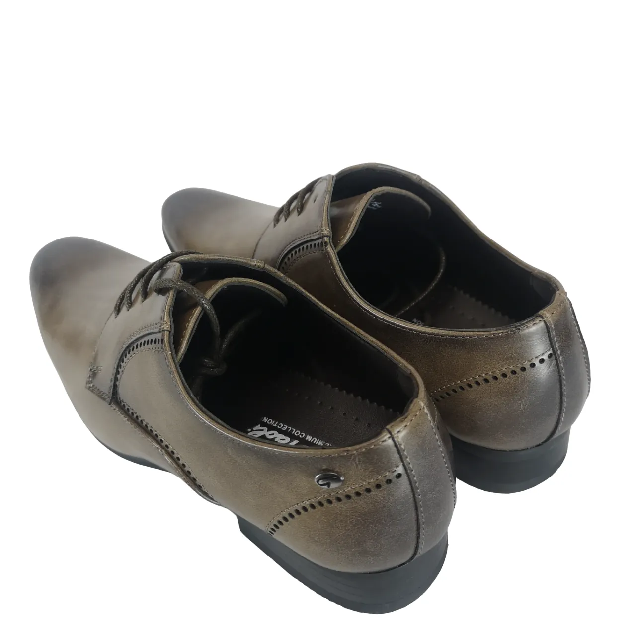 GINO PAOLI Taupe Lace Up