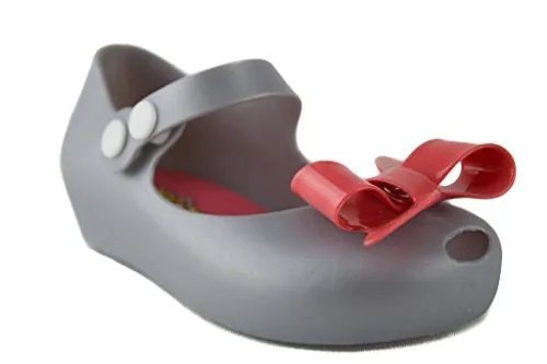 Girls IJ-2 Toddlers Bow Mary Jane Hidden Wedge Flat Shoes