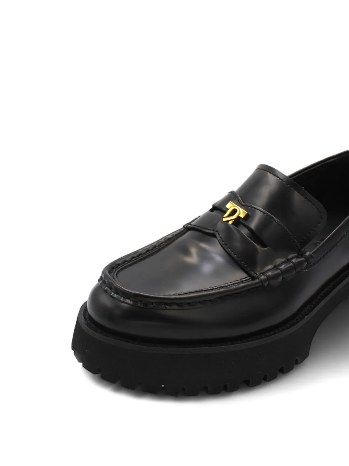 Glamourous Pop Platform Penny Loafers