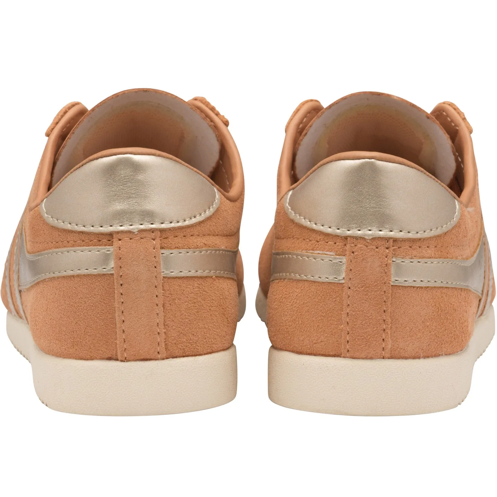 Gola Classics Womens Bullet Pearls Classic Suede Trainers - Peach