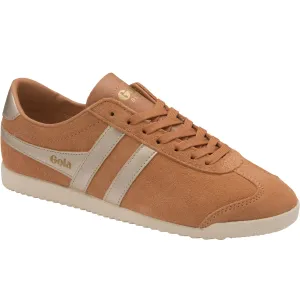 Gola Classics Womens Bullet Pearls Classic Suede Trainers - Peach