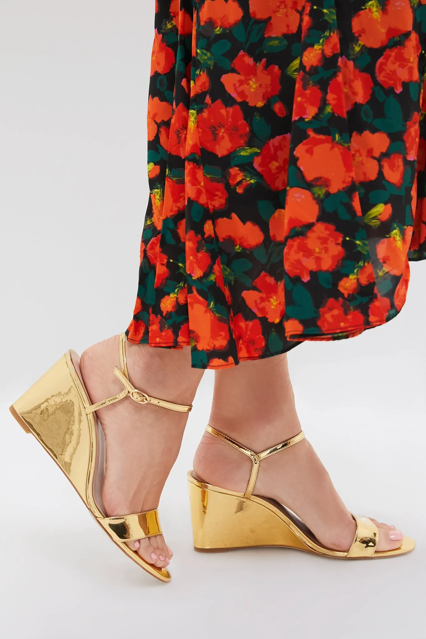 Gold Delphine Wedges