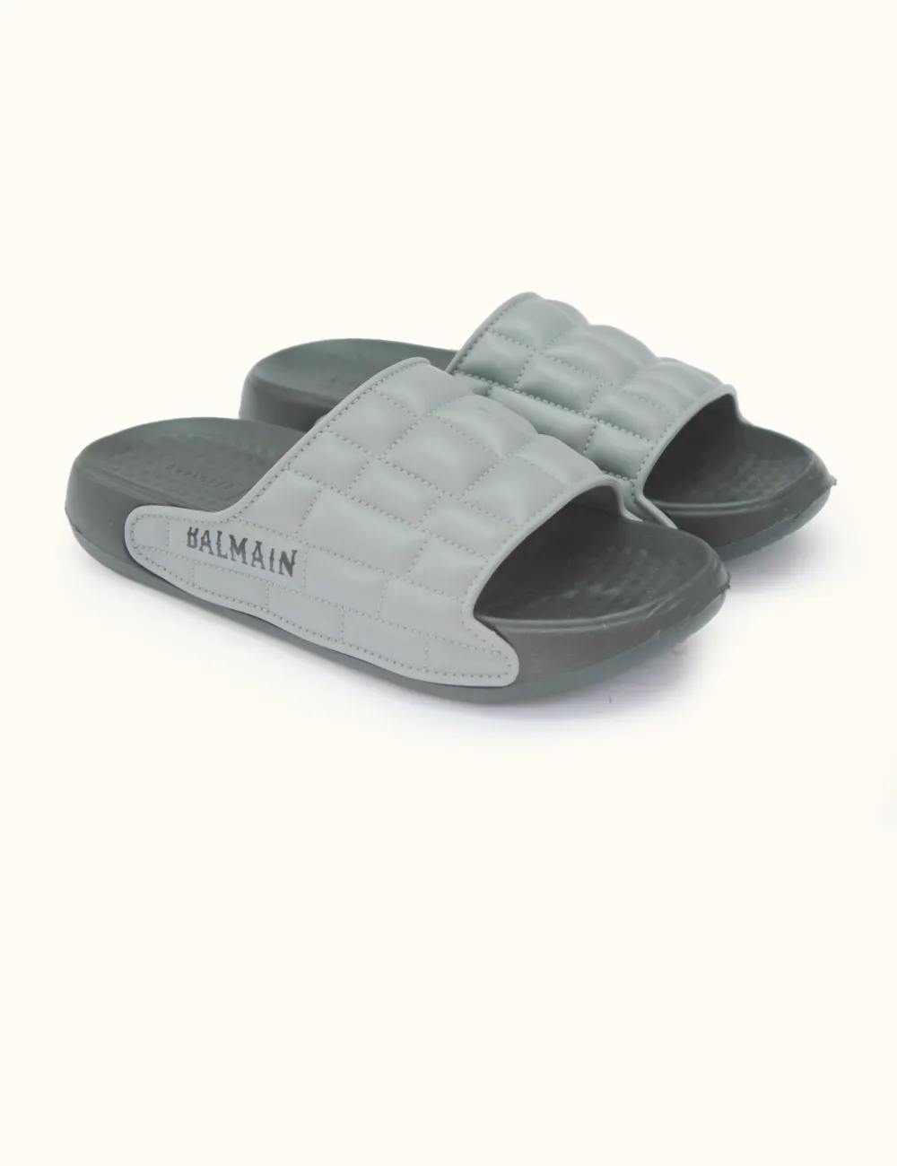 Grey | Balaman Soft Slippers for Kids