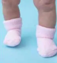 Gripper Socks - Candy Pink 117  Baby 0-12m 75428