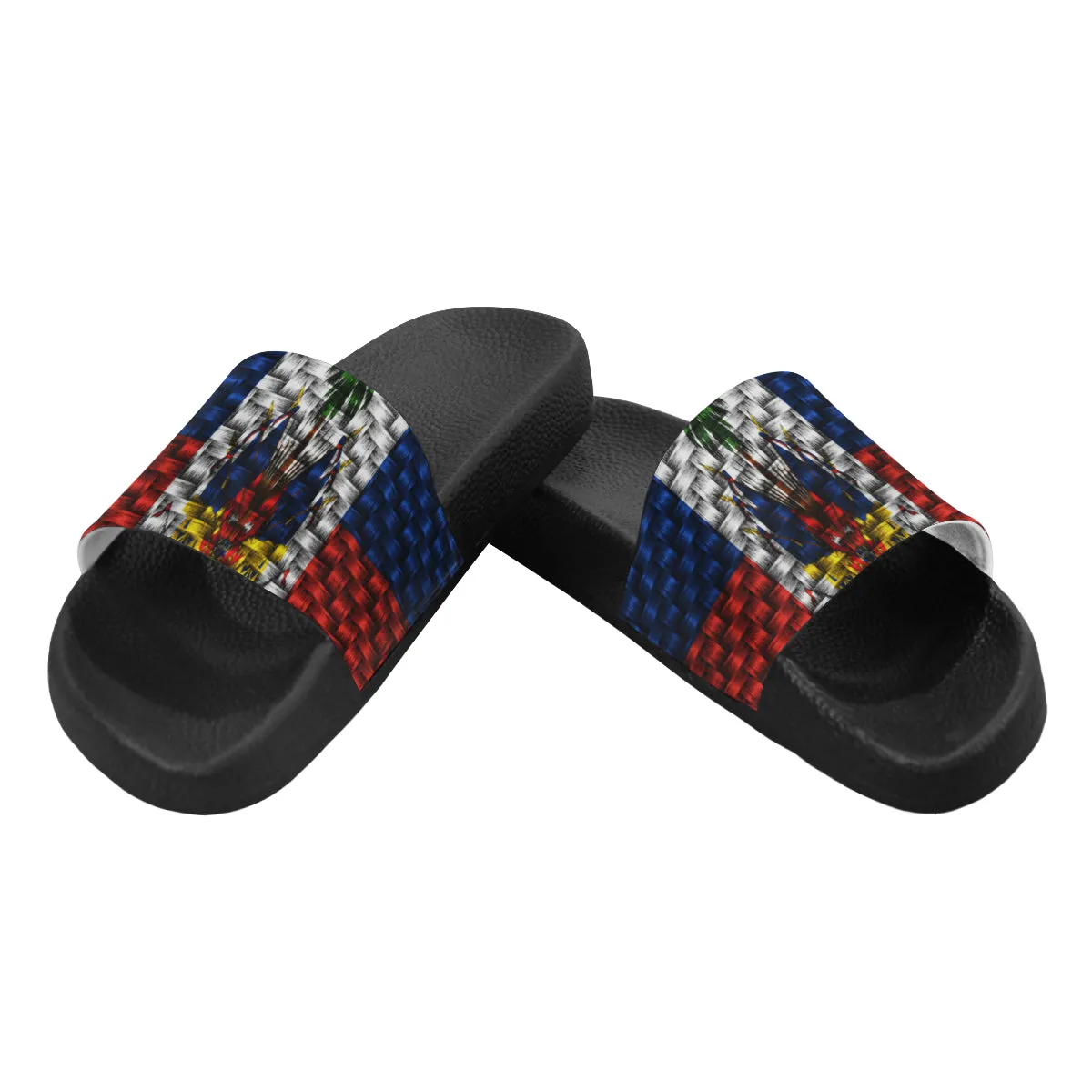 HAITI FLAG PLAIT Women's Slide Sandals