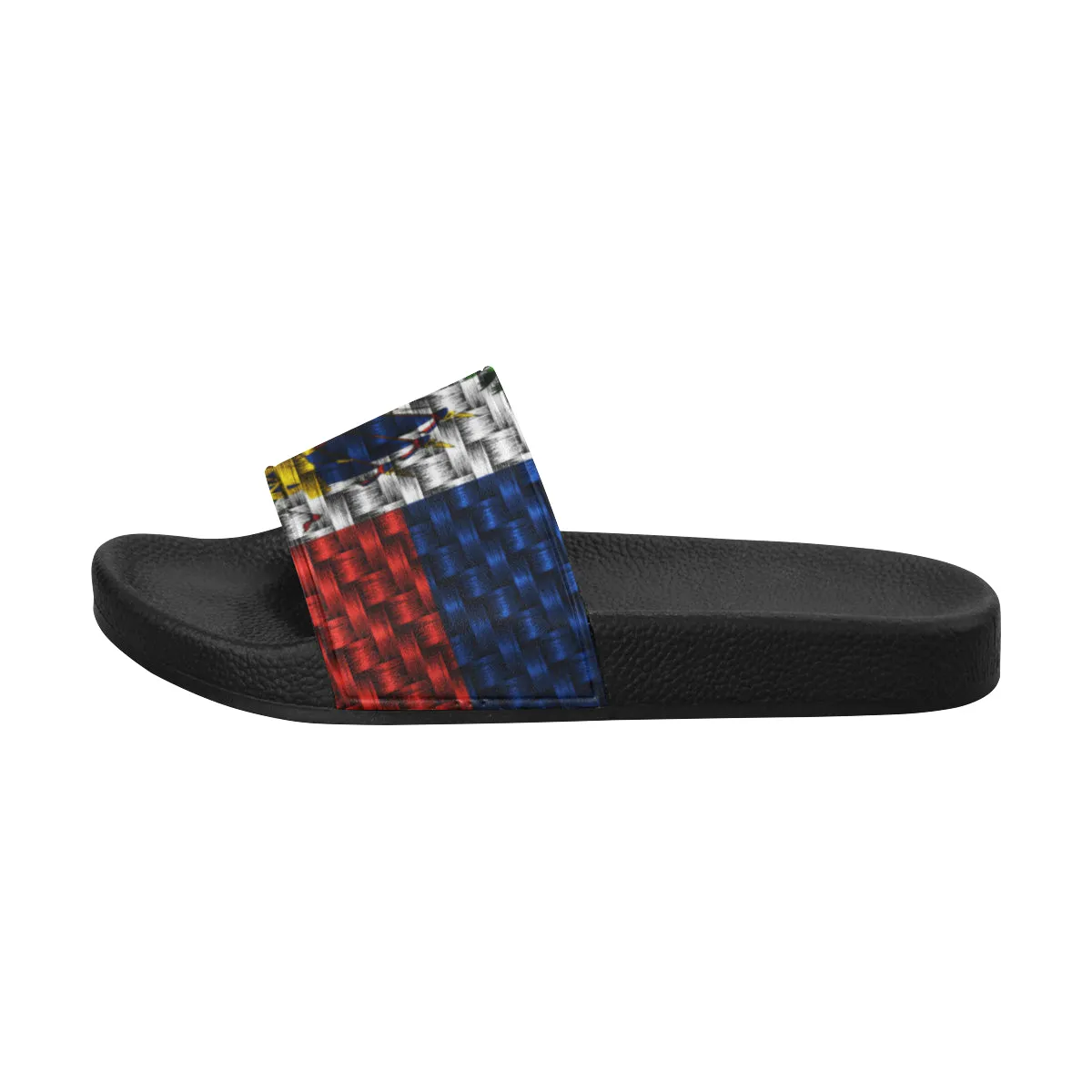 HAITI FLAG PLAIT Women's Slide Sandals