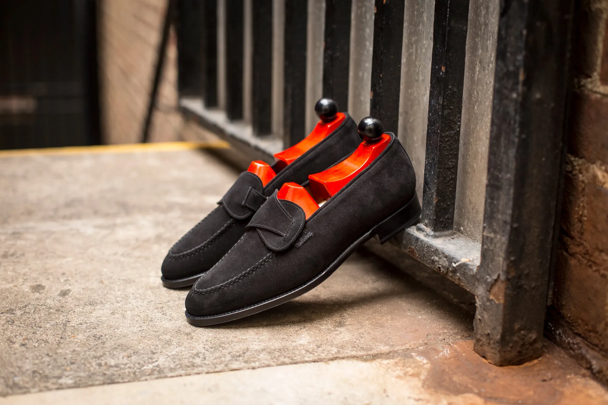 Hawthorne - MTO - Black Suede - TMG Last - Single Leather Sole