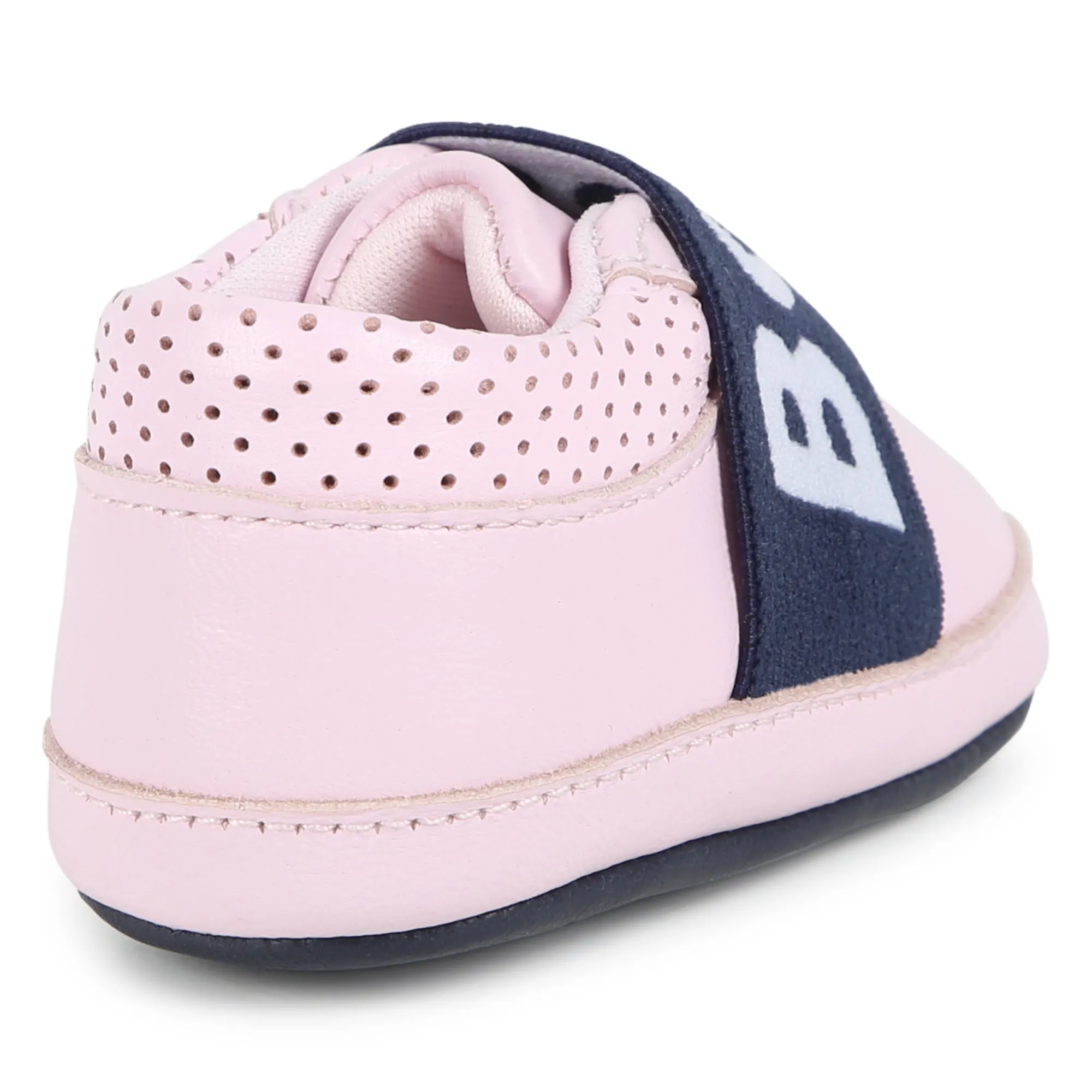 Hugo Boss Baby Girls Pink Soft Shoes