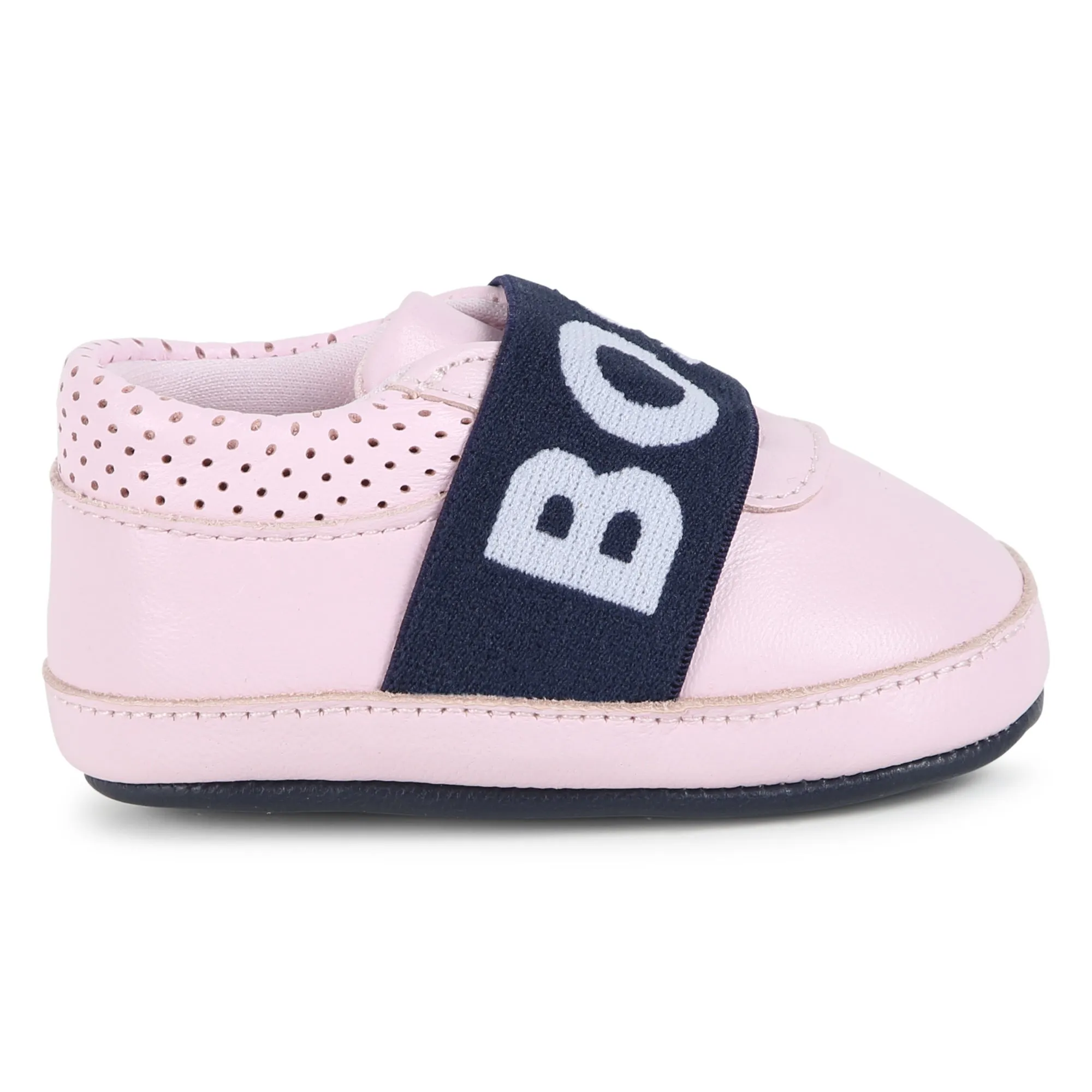 Hugo Boss Baby Girls Pink Soft Shoes