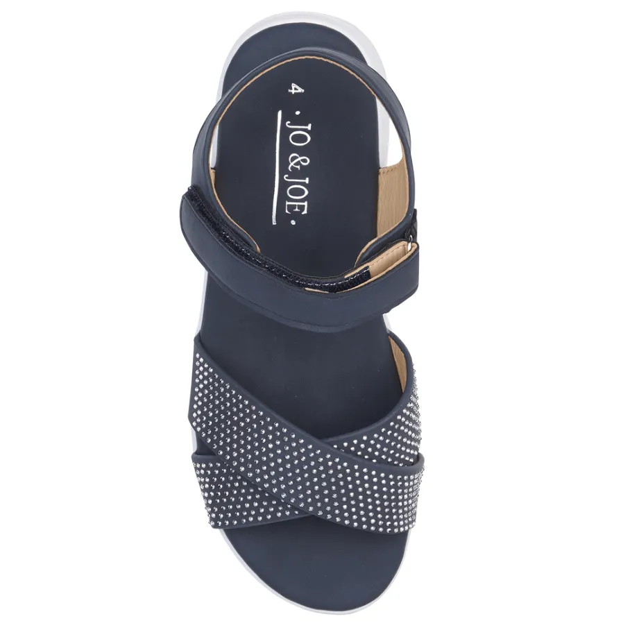 Jo & Joe Womens Sandal Duchess Navy