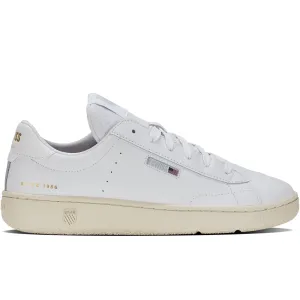 K-Swiss Mens SLAMMKLUB CC Leather Classic Trainers - White