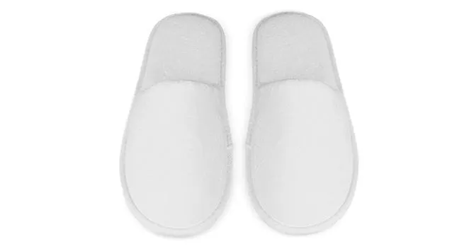 Kids Closed Toe Velour Slippers, Non-Slip Sole, Comfort & Breathable