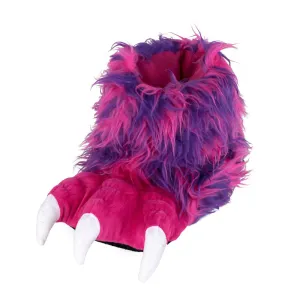 Kids Pink Monster Claw Slippers