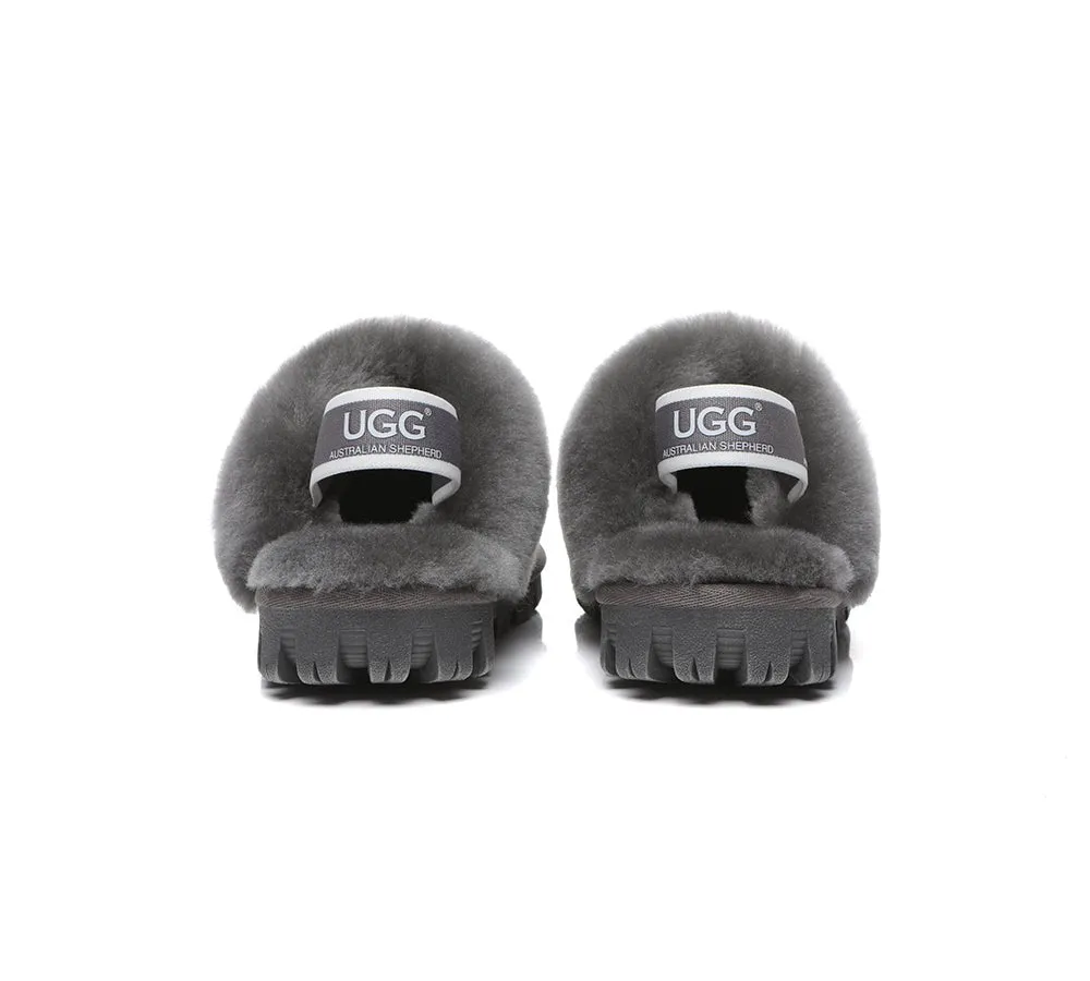 Kids Ugg Slingback Slippers Sandals Waffle Plus